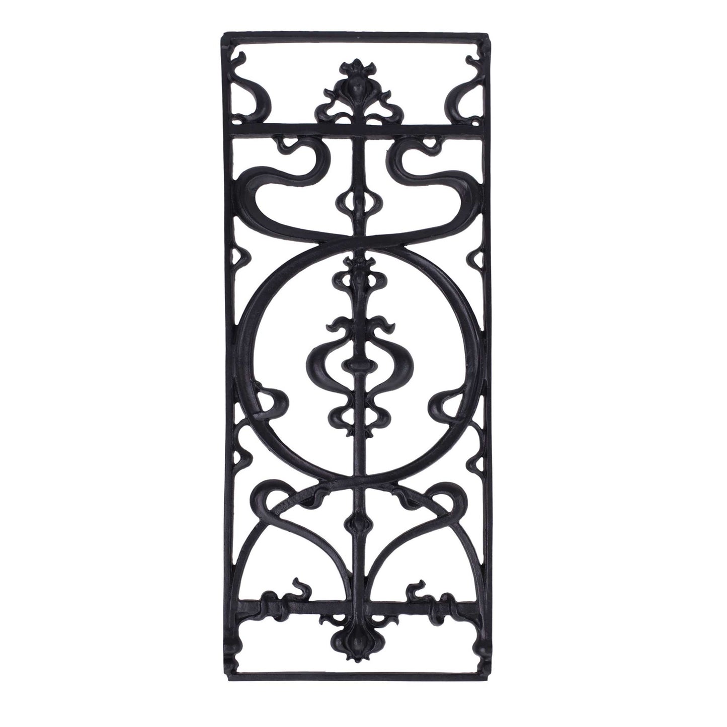 Cast Aluminum Decorative Grille – Model Nº5 | Door & Window Insert | Rust-Free Iron Look