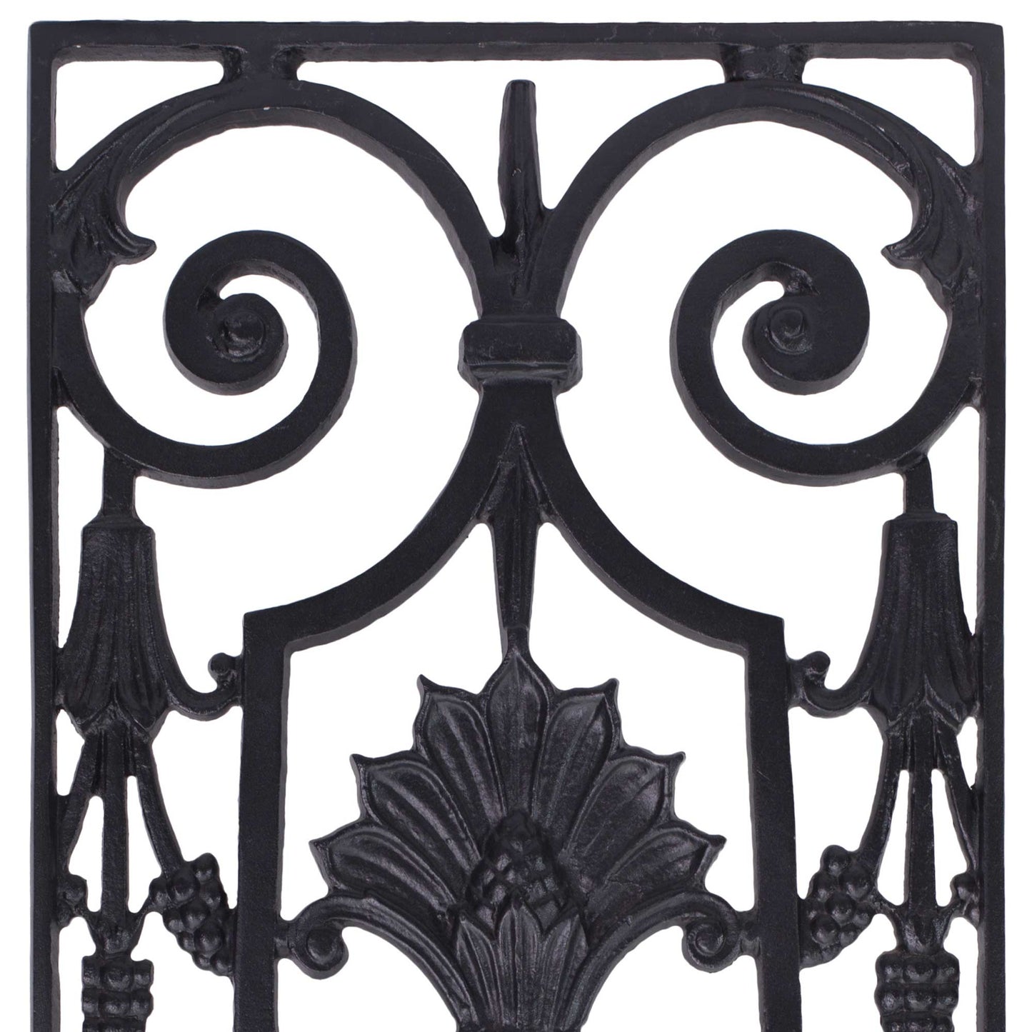 Cast Aluminum Decorative Grille – Model Nº6 | Door & Window Insert | Rust-Free Iron Look