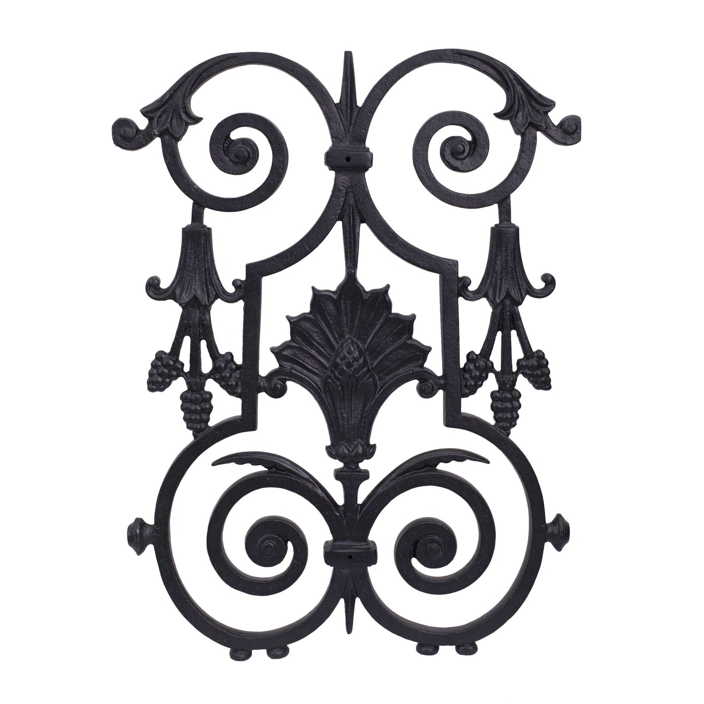 Cast Aluminum Decorative Grille – Model Nº7 | Door & Window Insert | Rust-Free Iron Look