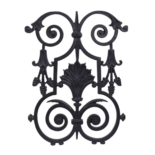 Cast Aluminum Decorative Grille – Model Nº7 | Door & Window Insert | Rust-Free Iron Look