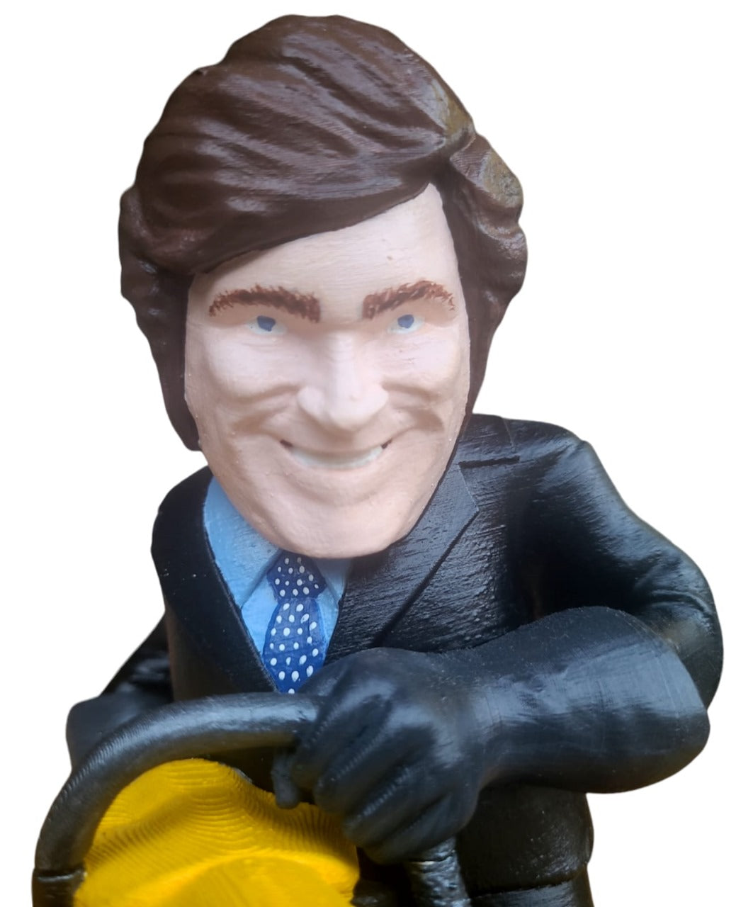 Javier Milei Collectibles 10'' 3D Printed Action Figure with Chainsaw - Bobblehead for MILEI Supporters and Patriotic Argentinians