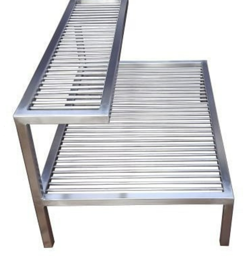 Argentine 2 Levels Stainless Steel Grill