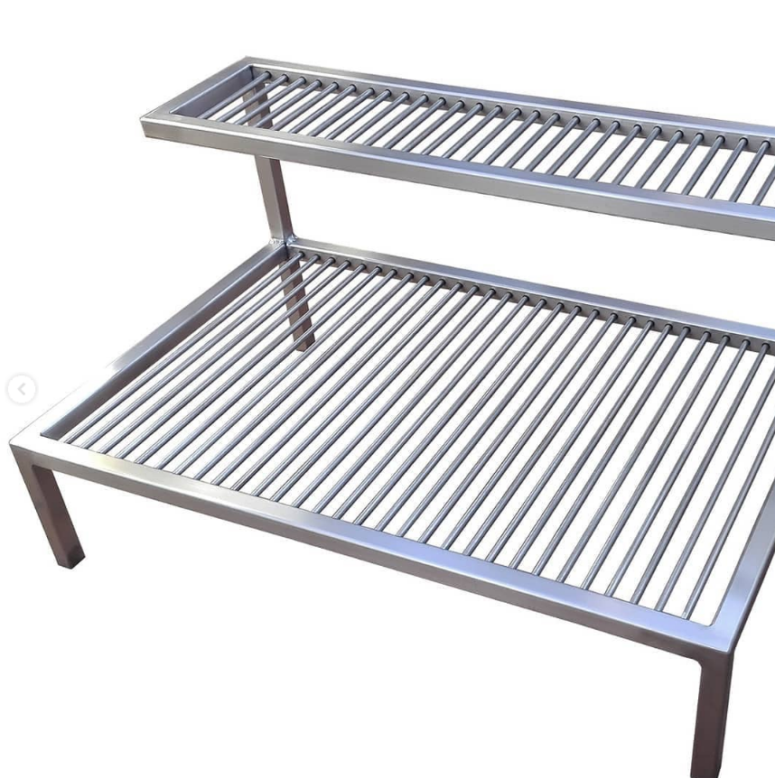 Argentine 2 Levels Stainless Steel Grill