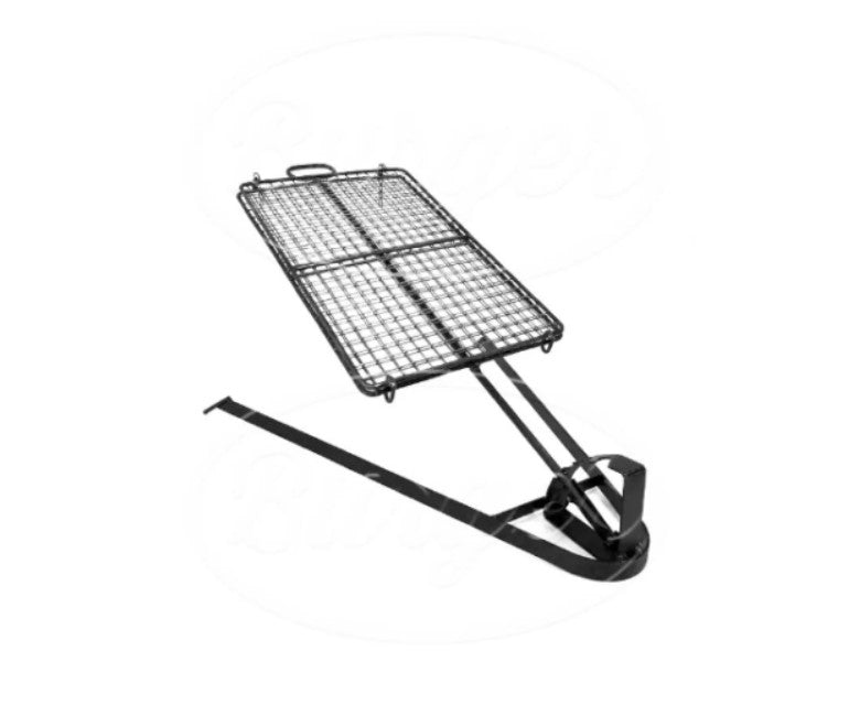 Iron Cross Grill with Grid, Argentinian Iron Grill - Asador