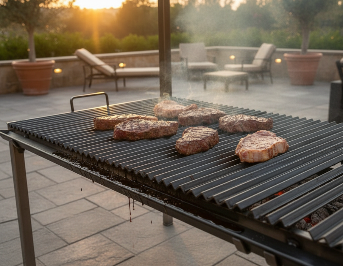 Premium Grill with Tray